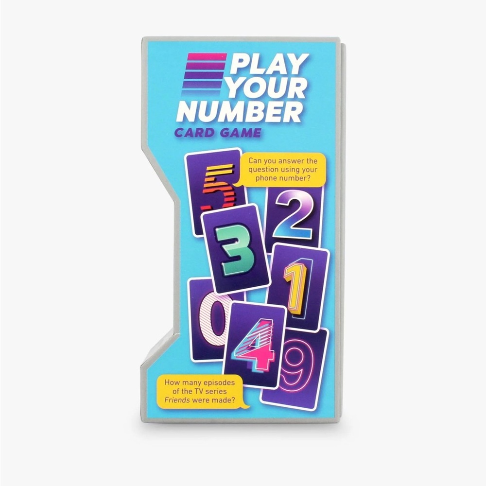 Play Your Number Family Trivia Card Game - Picture 6 of 9